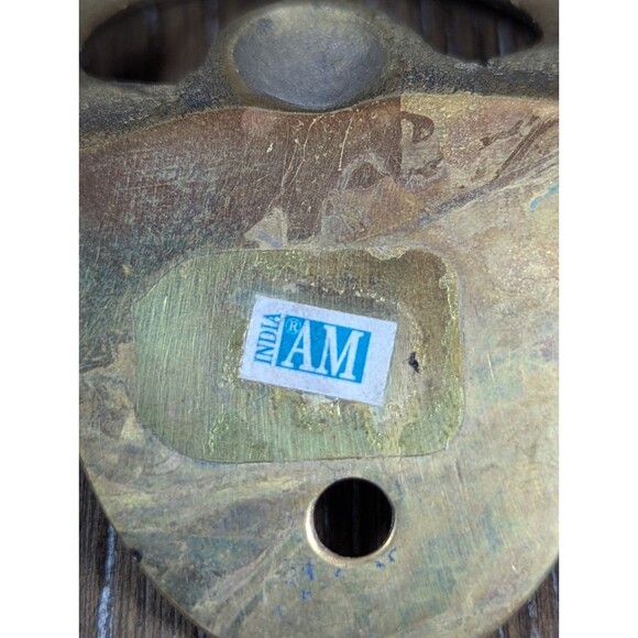 VTG Nautical Brass Bottle Opener Maritime Anchor Emboss Design Wall Mount Sail - Picture 6 of 6